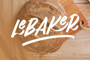 AL LeBaker: The Sassy Script Brush Font for Handmade Brands