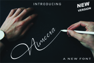 Almeera: A Sweet Script Handwritten Font for Standout Branding
