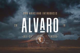 Alvaro Duo: The Clean Condensed Sans Serif Font for Modern Brand Identity