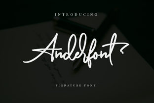 Ander: The Handwritten Signature Font for Modern Web Design