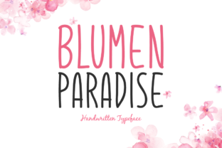 Blumen Paradise Font Review and Download Guide