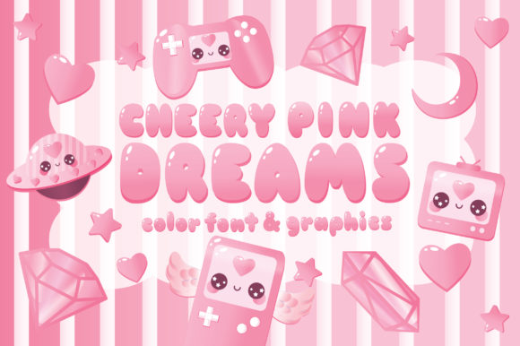 Cheery Pink Dreams Typeface Review
