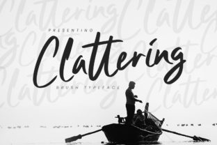 Clattering Brush Font Review for Handmade Brands