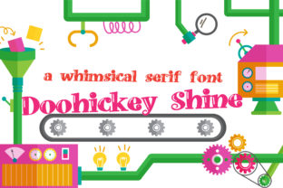 Doohickey Shine: The Whimsical Serif Font for Boutique Branding
