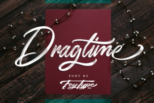 Dragtime Script Handwritten Font for Modern Brand Identity