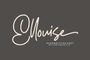 Ellouise: The Sophisticated Script Font for Elegant Brand Identity