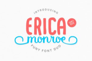Erica Monroe Duo: The Perfect Script Handwritten Fonts for Elegant Web Design