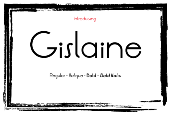 Gislaine Family Free Download: A Modern Sans Serif Review