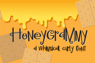 Honeygrammy: A Whimsical Script Handwritten Font for Crafters