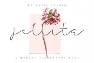 Jellita Script Font Review for Handmade Brands