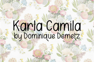 Karla Camila Handwritten Font for Editorial and Brand Design