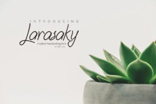 Larasaky: A Luxurious Script Handwritten Font for Elegant Branding