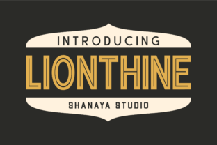 Lionthine: The Elegant Sans Serif Font for Premium Branding