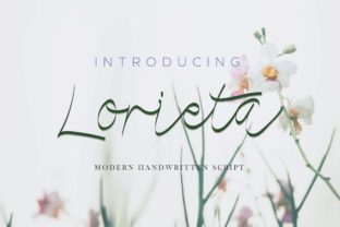 Lorieta Script Font Review for Modern Crafters