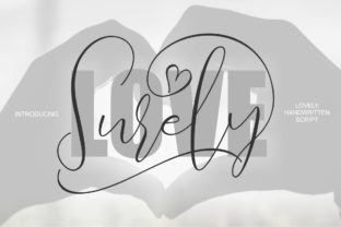 Love Surely: The Elegant Script Font for Boutique Branding