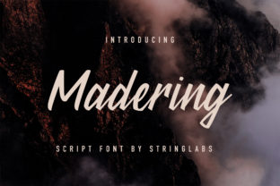 Madering Font Review: An Elegant Script for Branding