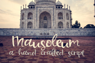 Mausoleum Script Handwritten Font for Digital Branding