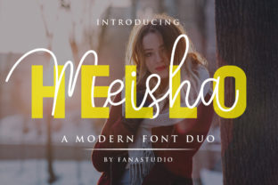 Meisha Duo Typeface: A Designer’s Guide to Elegant Script and Bold Serif Pairing