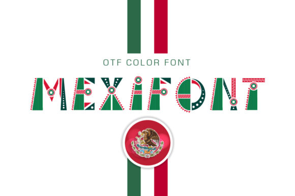 Mexifont: A Vibrant Color Typeface for Handmade Branding
