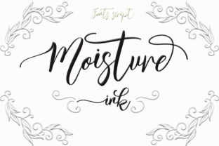 Moisture Ink Typeface Review: A Flowing Script for Elegant Brand Identity