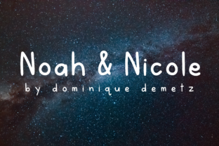 Noah Nicole: The Modern Script Handwritten Font for Brand Identity