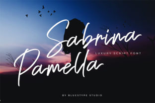 Sabrina Pamella: The Elegant Script Handwritten Font for Boutique Branding