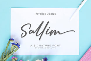 Sallim: A Fresh Handwritten Typeface for Modern Branding