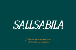 Sallsabila Font Review: Elevating Handmade Brand Identity