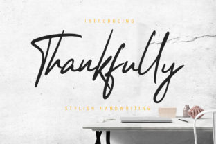 Thankfully Script: The Elegant Handwritten Typeface for Modern Campaigns