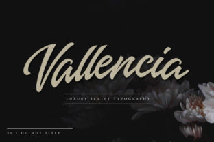 Vallencia Script Font for Editorial and Brand Design