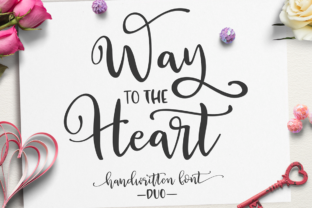 Way to the Heart Duo Typeface for Elegant Branding
