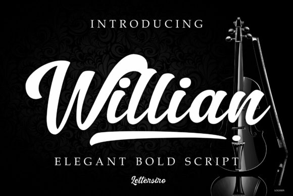 Willian Script: A Bold, Elegant Typeface for Editorial Design